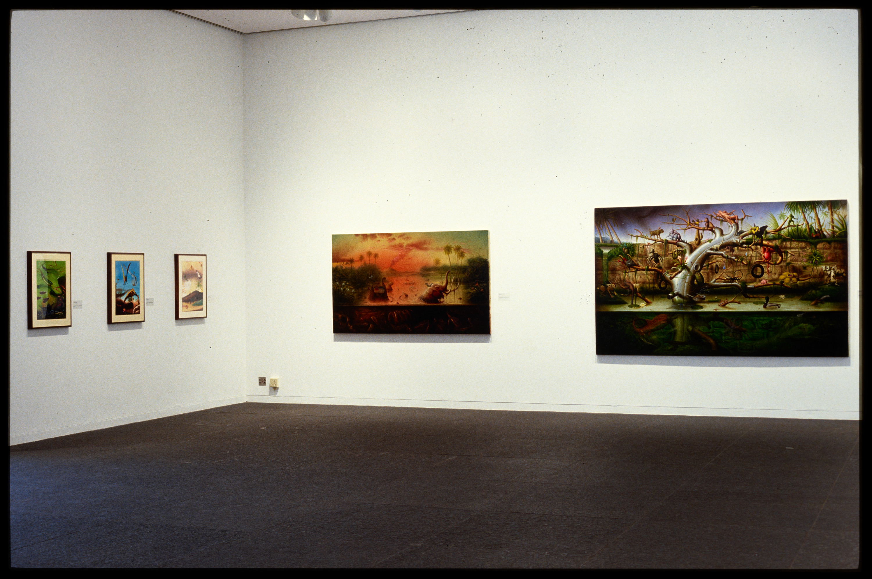 Art in a gallery
