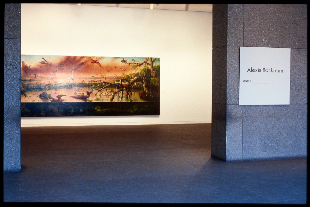 Art in a gallery