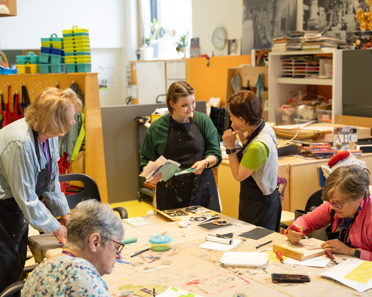 mindful museum participants