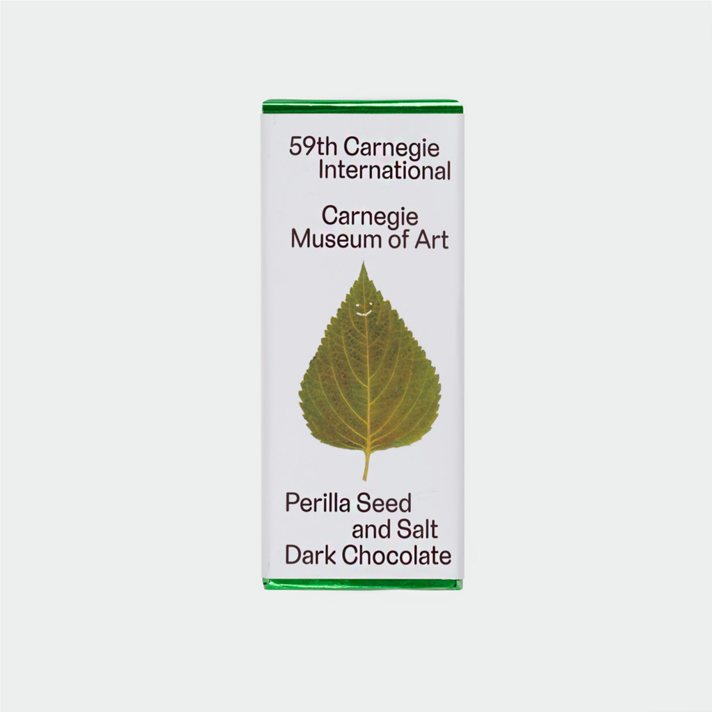 perilla seed dark chocolate bar